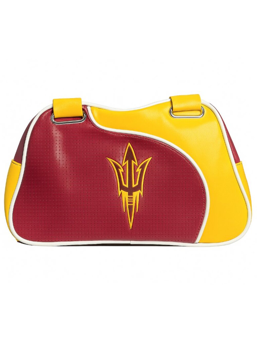 Arizona State Sun Devils Purse Handbag Bowler Fashion Zipper NCAA Official 13x7